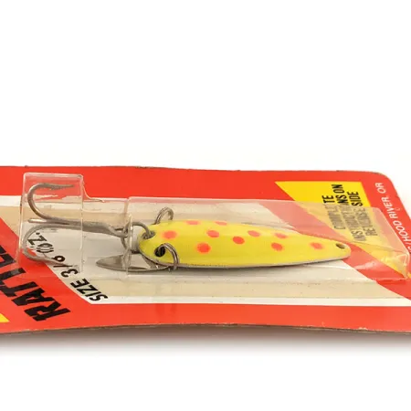 Luhr Jensen Rattlesnake Skeddrag, Gul/Orange, 12g, Sonic Blade, #12900