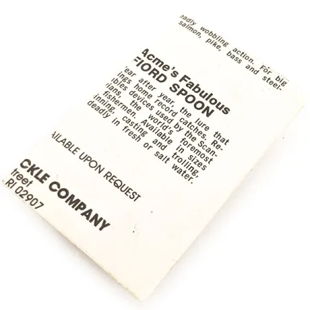 Acme Phoebe Skeddrag, Silver, 4g, Wobbling-gång, #12903