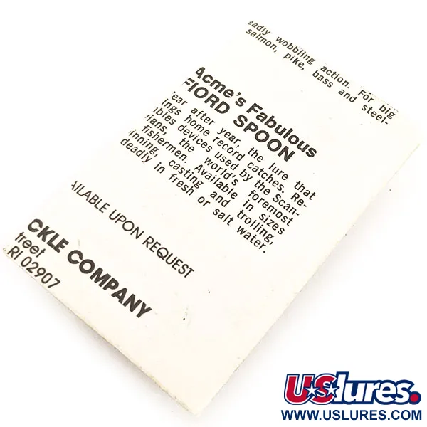 Acme Phoebe Skeddrag, Silver, 4g, Wobbling-gång, #12903