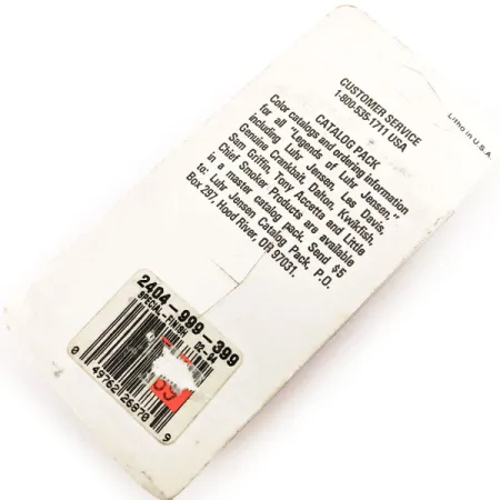 Luhr Jensen Bear valley Dressed Spinnare, Mässing/Silver, 14g, #12904