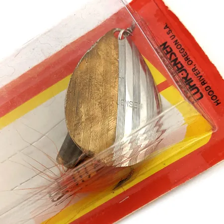 Luhr Jensen Bear valley Dressed Spinnare, Mässing/Silver, 14g, #12904