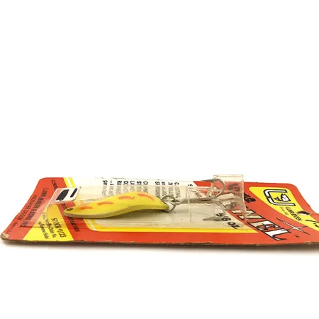 Luhr Jensen Little Jewel Skeddrag, Gul / Röd, 18g, Vintage, #12908