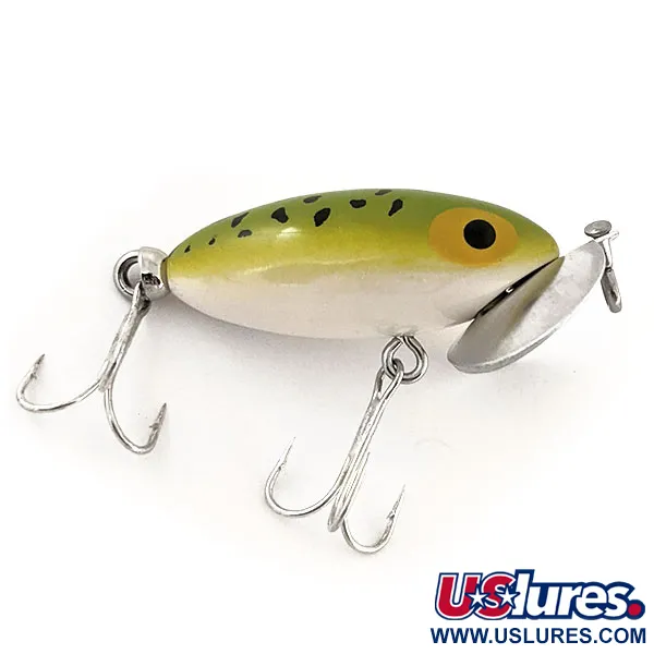 Fred Arbogast Jitterbug Ytbete, Groda, 7g, Alusked, #12929