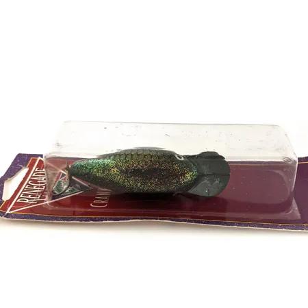 Renegade Crank Shad Wobbler, Silver-Grön, 11g, Rassel, #12936