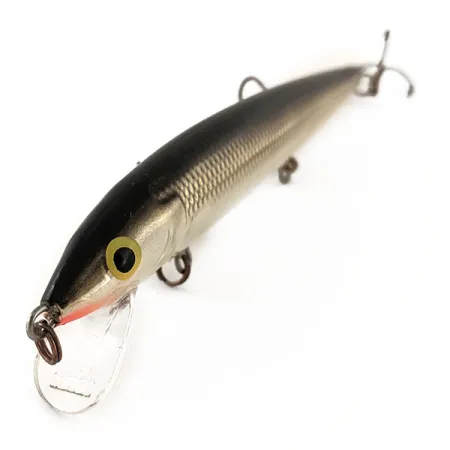 Rapala Husky Jerk 12 Wobbler, Silver/Svart, 13g, Rassel, #12946