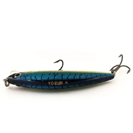 Yo-Zuri Emperor Minnow S08 Wobbler, Blå/Silver, 14g, sjunkande, #13003