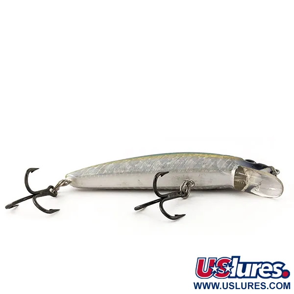 Yo-Zuri Emperor Minnow S08 Wobbler, Blå/Silver, 14g, sjunkande, #13003