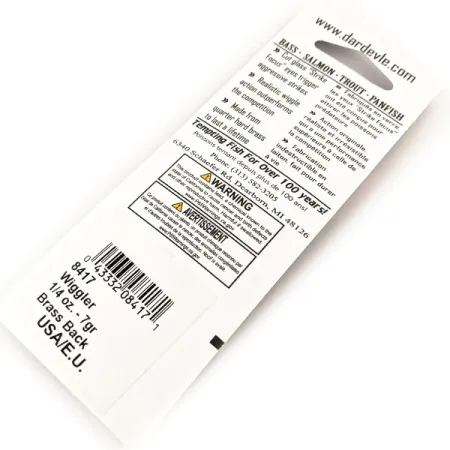 Eppinger Red Eye Wiggler Skeddrag, Five of Diamonds, 7g, Glasögon, #13008