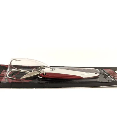 Dardevle Imp Klicker Skeddrag, Röd/Vit/Nickel, 11g, Ljudskedar, #13016