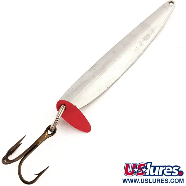 Bay de Noc Swedish Pimple #9 Pirk, Nickel, 40g, Mustad-krok, #13034