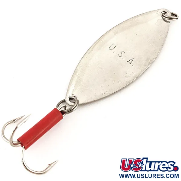 Mepps Spoon 3 Striper Killer Skeddrag, Nickel/Röd, 13g, #13043