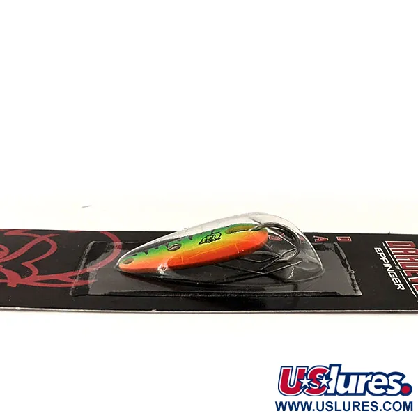 Eppinger Weedless Dardevle Midget UV, Fire Tiger/Mässing, 6g, #13052