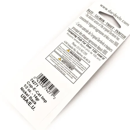 Eppinger Dardevle Cop-E-Cat 7400 UV Skeddrag, Rosa/Nickel, 14g, #13057