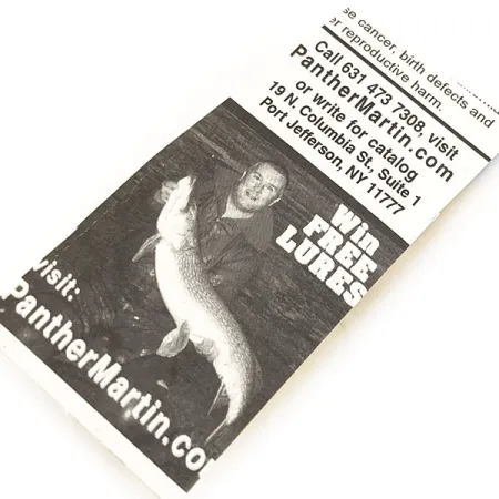 Panther Martin 2 Spinnare, Silver, 2,5g, Gul-Röda Prickar, #13062