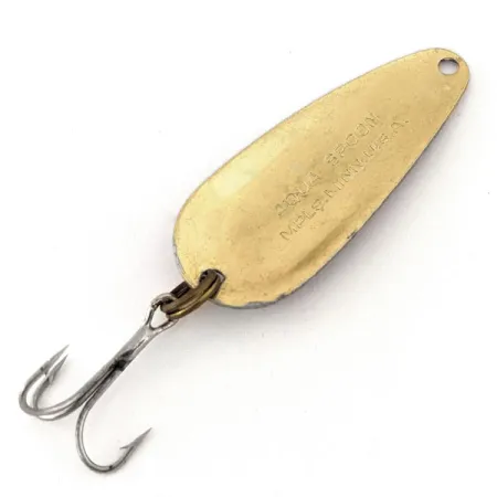 Nebco Aqua Spoon Skeddrag, Hamrat Guld, 7g, Vintage, #13078