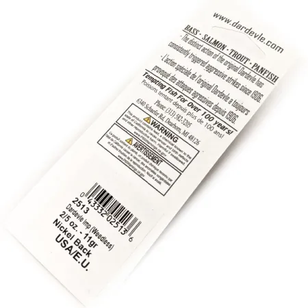 Eppinger Dardevle Imp, 11g Frog, Skeddrag #20749