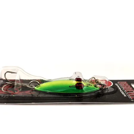 Eppinger Red Eye Wiggler UV Skeddrag, Electric Lime/Nickel, 7g, #13097