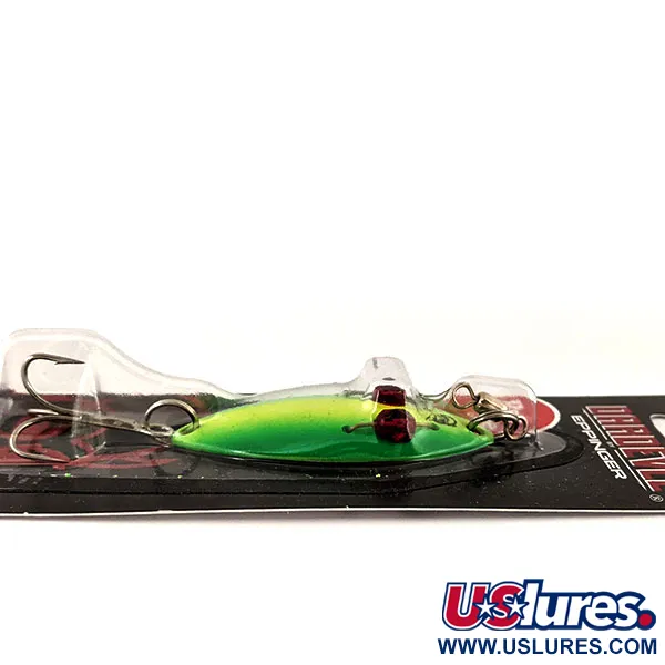 Eppinger Red Eye Wiggler UV Skeddrag, Electric Lime/Nickel, 7g, #13097