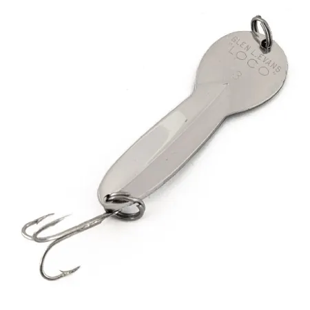 Glen Evans Loco 3 Skeddrag, Nickel / Blå, 17g, Prismaskimmer, #13100