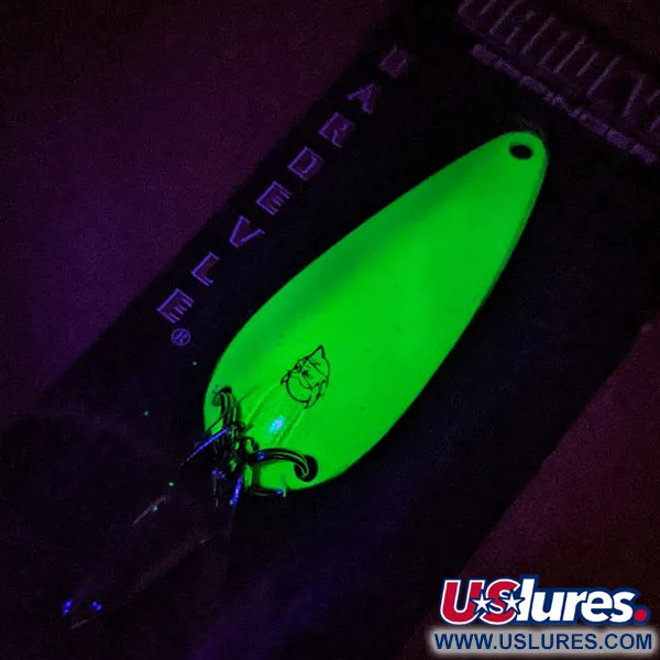 Dardevle Imp Klicker UV Skeddrag, Electric Lime, 11g, UV, #24481