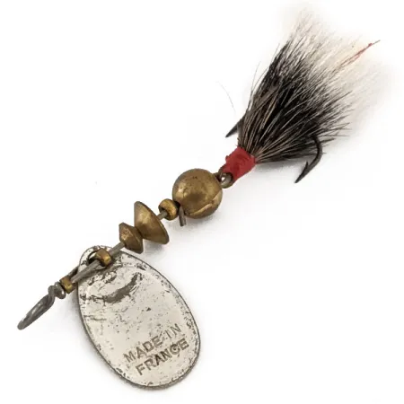 Mepps Aglia 0 Dressed Spinnare, Silver, 2,5g, Ekorrsvans, #13124