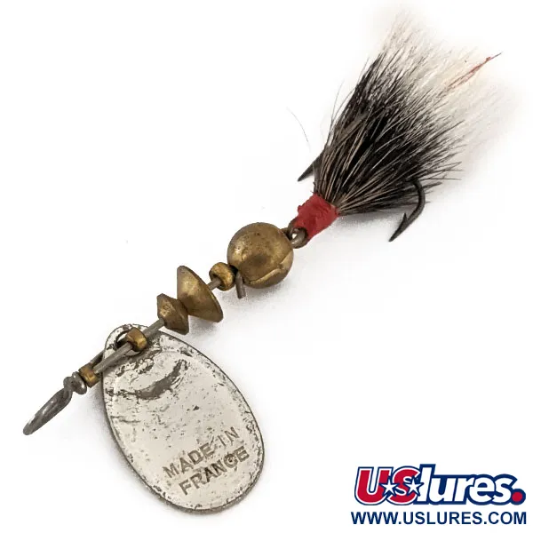 Mepps Aglia 0 Dressed Spinnare, Silver, 2,5g, Ekorrsvans, #13124