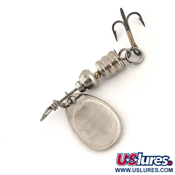 Luhr Jensen Metric Spinnare, Silver, 4g, Vintage, #13179