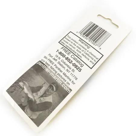 Panther Martin 2 Spinnare, Gul, 2,5g, Inline-sked, #13192