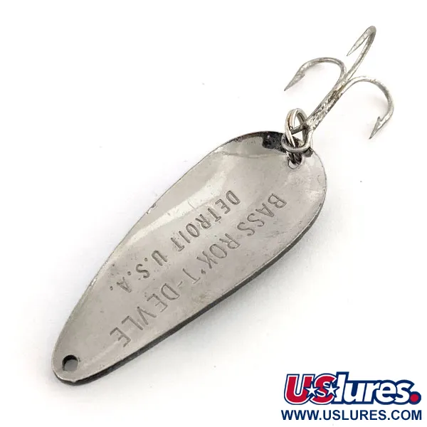 Dardevle Bass Rok't Imp Skeddrag, Svart/Vit/Nickel, 21g, #13197