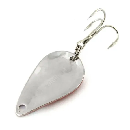 Acme K.O. Wobbler Skeddrag, Röd/Vit/Nickel, 7g, USA-tillverkat, #13203