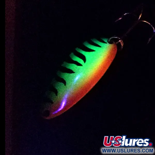 Acme Little Cleo UV Skeddrag, Fire Tiger, 9g, UV-reaktivt, #13206