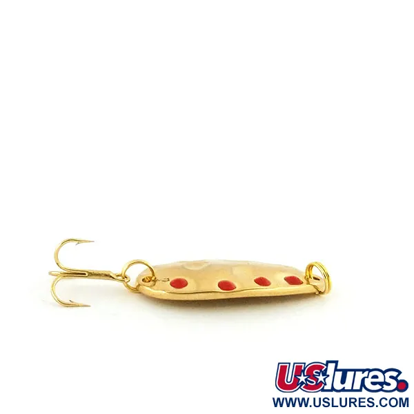 Acme Fish Hawk Skeddrag, Guld/Röd, 7g, Hamrad yta, #13212