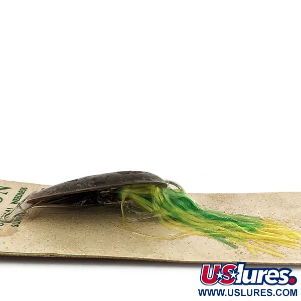 Hydro Lures Weedless Hydro Spoon, 11g Brun/Grön/Gul, Vasskyddat skeddrag #13571