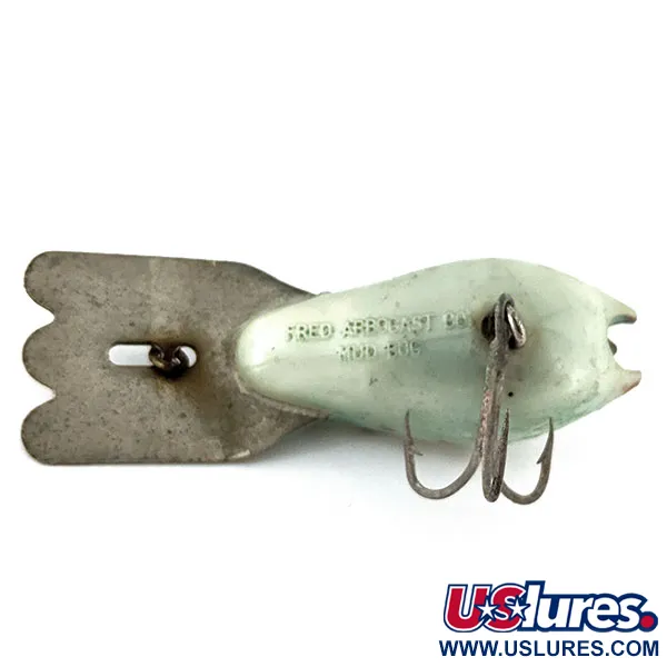 Fred Arbogast Mud Bug, Grön/Vit, 7g, Wobbler #14292