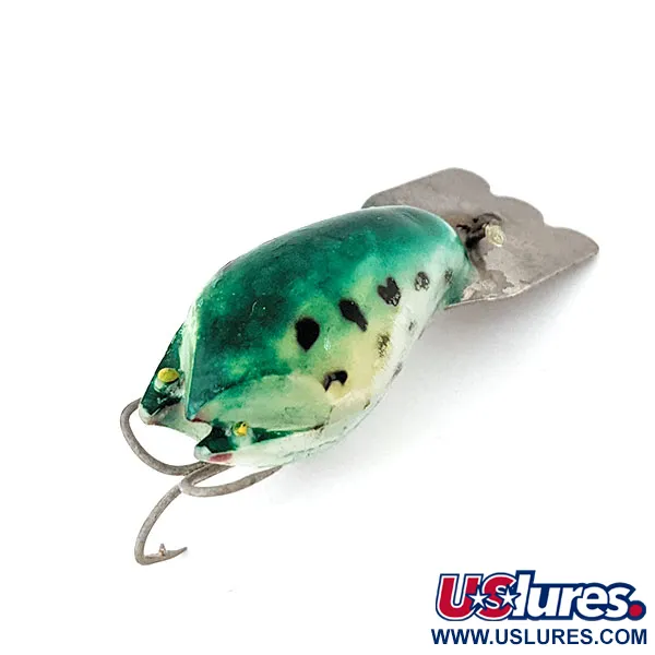 Fred Arbogast Mud Bug, Grön/Vit, 7g, Wobbler #14292