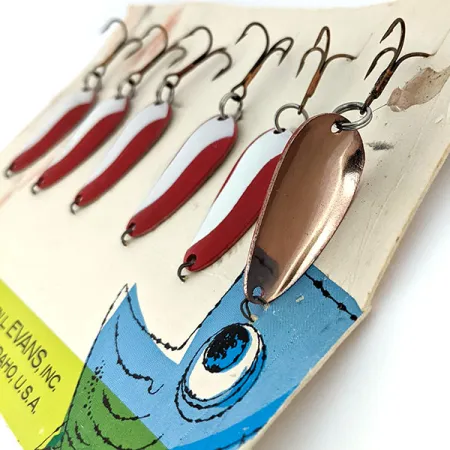 Glen Evans Pay-Off, Röd / Vit / Koppar, 5g, Skeddrag #14509