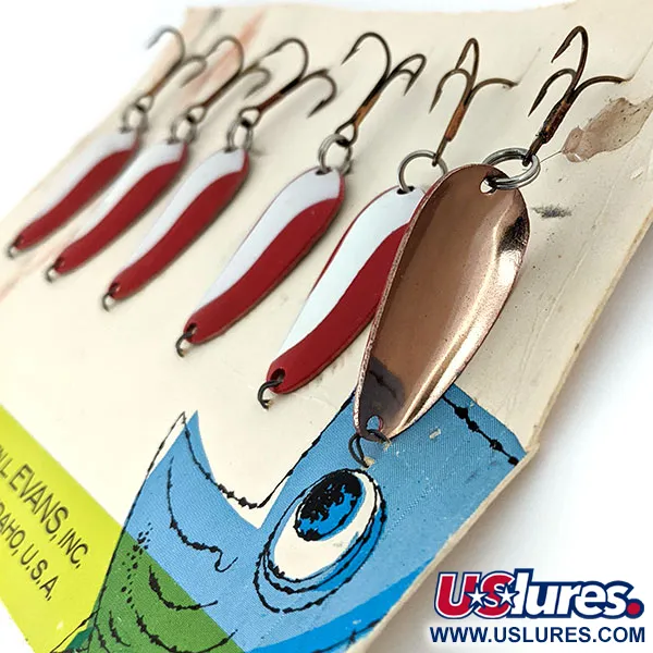 Glen Evans Pay-Off, Röd / Vit / Koppar, 5g, Skeddrag #14509