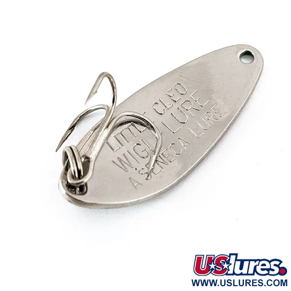 Seneca Little Cleo, Nickel / Grön, 7g, Skeddrag #14633