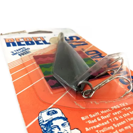 Rebel Arrowhead Trollingdrag, Svart, 17 g, #24482
