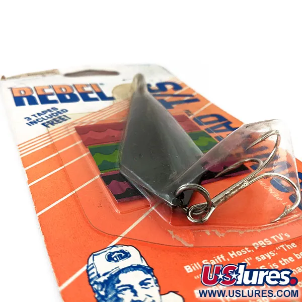 Rebel Arrowhead, 17g Svart, Skeddrag för trolling #15144