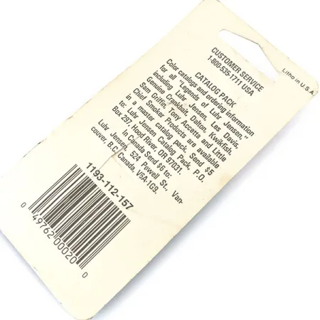 Luhr Jensen Hus-lure, 2,36g Orange / Guld, Skeddrag #14951