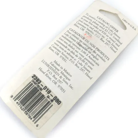 Luhr Jensen Hot Tail, 3,5g Nickel/Gul, Spinnare #14956