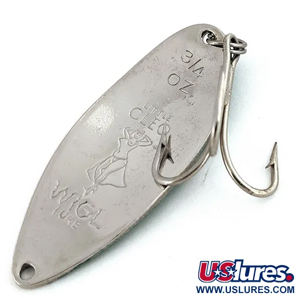 Seneca Little Cleo (Hula Girl), 21g Nickel/Grön, Skeddrag #15240