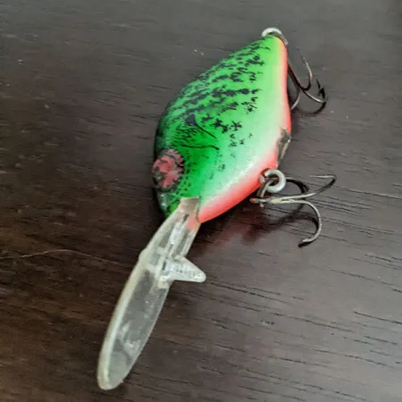 Lazy Ike Natural Ike, 10g, Grön/Orange, Wobbler #16299