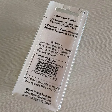 Wahoo Key Largo Swim'n Fin, 7g, Blå/Silver, Skeddrag #16498