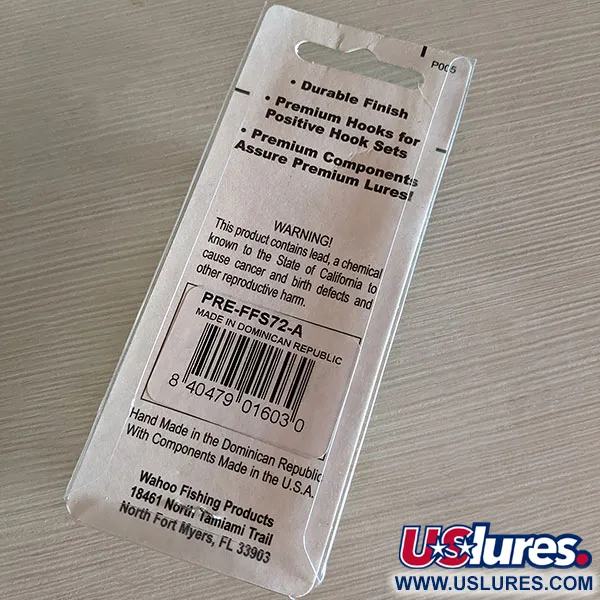 Wahoo Key Largo Swim'n Fin, 7g, Blå/Silver, Skeddrag #16498