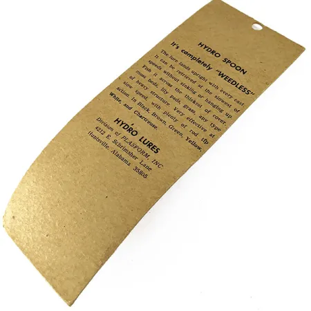 Hydro Lures Hydro Spoon, 11g Grön/svart, Ytbetes-skeddrag #16752