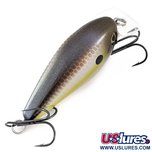 Strike King KVD 1.5 Silent, 12g Olive Shad, squarebill crankbait #16780