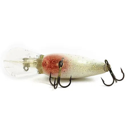 Strike King Pro Model 3XD, 7g, Glitter Grön/Silver, Crankbait #16865
