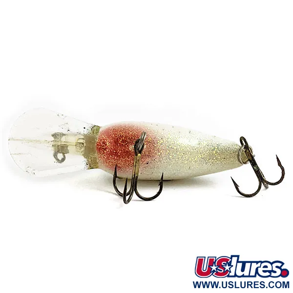 Strike King Pro Model 3XD, 7g, Glitter Grön/Silver, Crankbait #16865